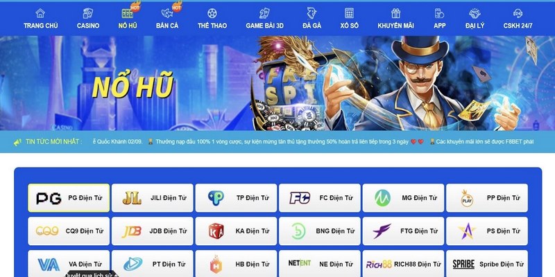 Chất lượng của F8BET đã được khẳng định qua nhiều năm hoạt động 